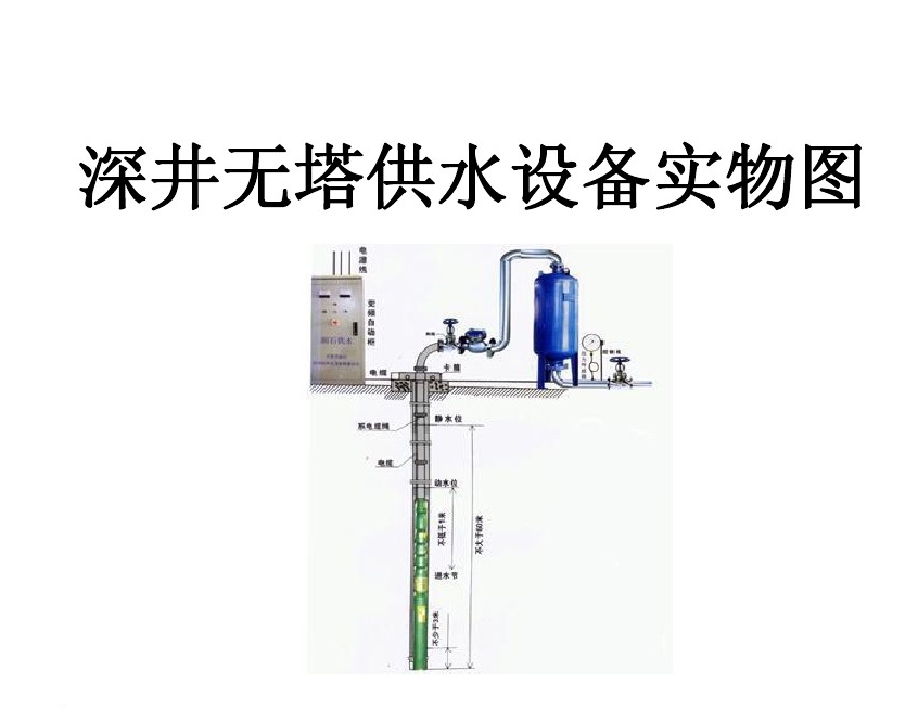 保定竞秀区井泵无塔式供水设备